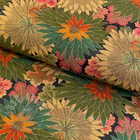 Țesătură decorativă jacquard Matcha allover kaki