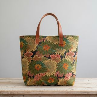 Țesătură decorativă jacquard Matcha allover kaki