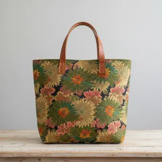 Țesătură decorativă jacquard Matcha allover kaki