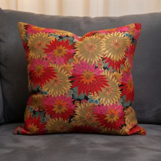 Țesătură decorativă jacquard Matcha allover rouge