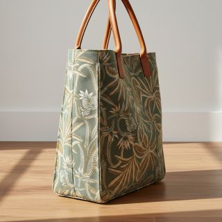 Țesătură decorativă jacquard Moranto allover kaki