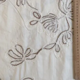 Țesătură din bumbac EMBROIDERY Loom En Light off white