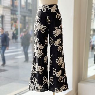 Țesătură din bumbac EMBROIDERY Loom En Light black