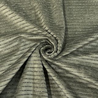 Tesătură elastică din catifea VELVET LUREX Stripe camo green