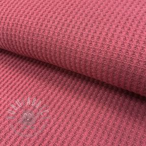 Țesătura tricotata WAFFLE BIG KNIT dark salmon