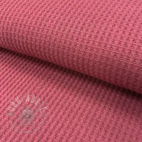 Țesătura tricotata WAFFLE BIG KNIT dark salmon