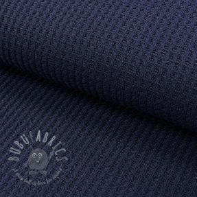 Țesătura tricotata WAFFLE BIG KNIT navy