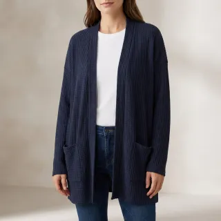 Țesătura tricotata WAFFLE BIG KNIT navy