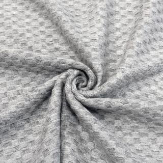 Tricot Knitted Angora honey light grey