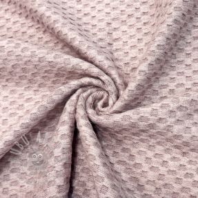 Tricot Knitted Angora honey rose