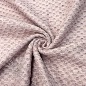 Tricot Knitted Angora honey rose
