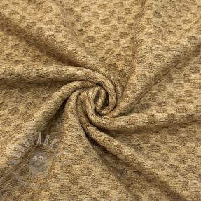 Tricot Knitted Angora honey beige
