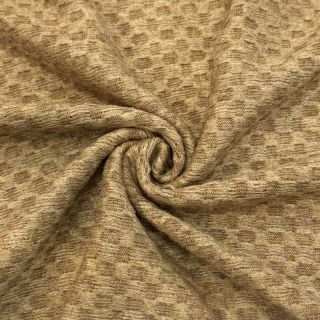Tricot Knitted Angora honey beige