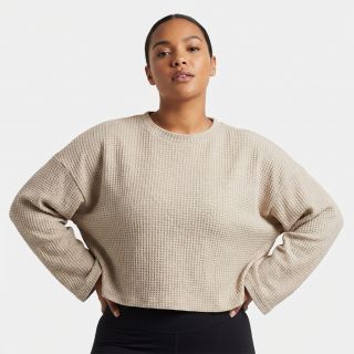 Tricot Knitted Angora honey natural