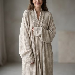 Tricot Knitted Angora honey natural