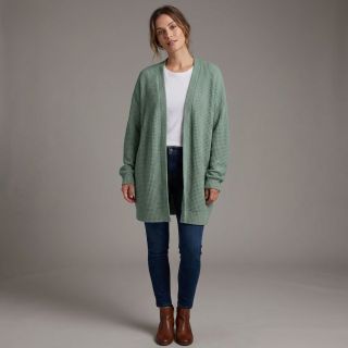 Tricot Knitted Angora honey ocean green