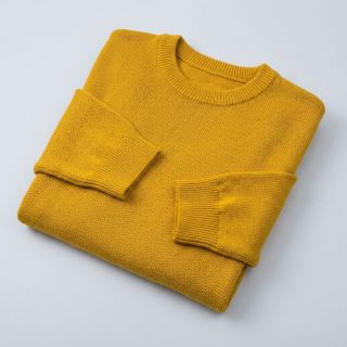 Țesătura tricotata BABY KNIT ochre