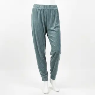 Tesătură elastică din catifea VELVET LUREX Stripe ocean green