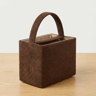 Catifea raiată HUGGY chocolat