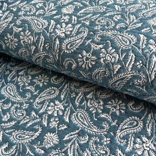 Țesătură decorativă jacquard Mumbai allover jade