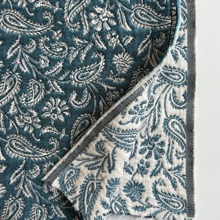 Țesătură decorativă jacquard Mumbai allover jade