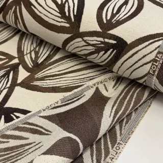 Țesătură decorativă jacquard Folia chocolat