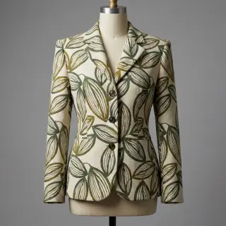 Țesătură decorativă jacquard Folia romarin