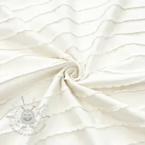 Tricot RUFFLES white