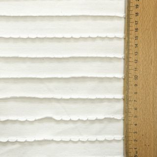Tricot RUFFLES white
