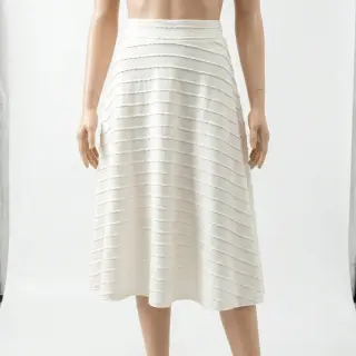 Tricot RUFFLES white