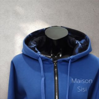 Șnur plat din bumbac 15 mm cobalt