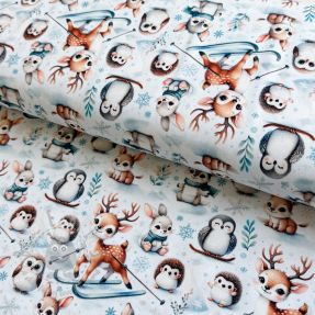 Tricot Lumi design C digital print