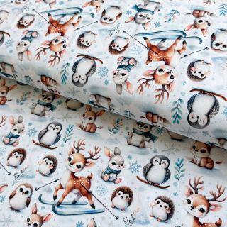 Tricot Lumi design C digital print