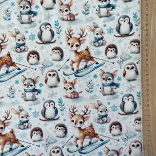 Tricot Lumi design C digital print