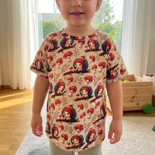 Tricot Lumi design B digital print