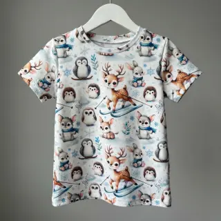Tricot Lumi design C digital print