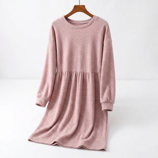 Tricot Knitted Angora honey rose