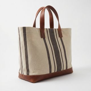 Țesătură decorativă Bernadette stripe coffee