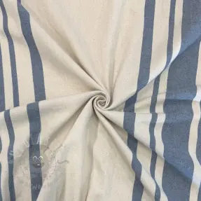 Țesătură decorativă Bernadette stripe denim