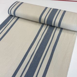 Țesătură decorativă Bernadette stripe denim