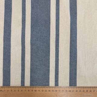 Țesătură decorativă Bernadette stripe denim