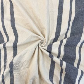 Țesătură decorativă Bernadette stripe indigo