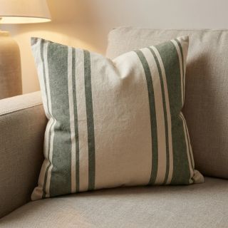 Țesătură decorativă Bernadette stripe kaki