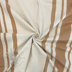 Țesătură decorativă Bernadette stripe peanut