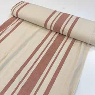 Țesătură decorativă Bernadette stripe terracotta