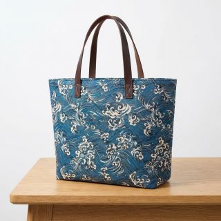 Țesătură decorativă jacquard Swell allover bleu