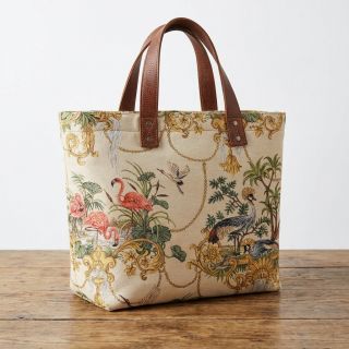 Țesătură decorativă GOBELIN premium Flamingo Luxury