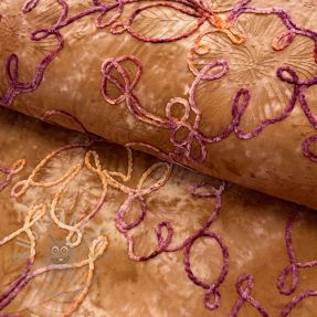 Țesătură din bumbac TIE DYE Chenille ela design A