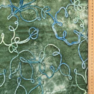 Țesătură din bumbac TIE DYE Chenille ela design B