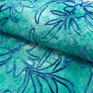 Țesătură din bumbac TIE DYE Chenille manon design A